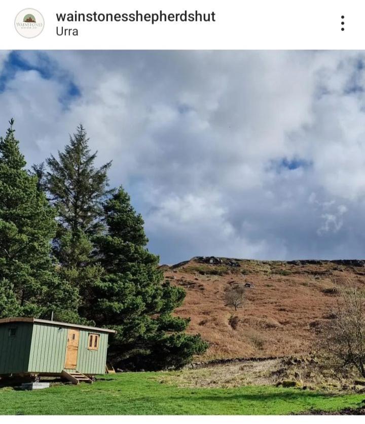 Wainstones Shepherd'S Hut Hotell Chop Gate Eksteriør bilde