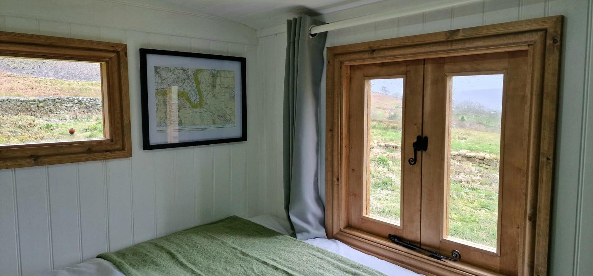 Wainstones Shepherd'S Hut Hotell Chop Gate Eksteriør bilde