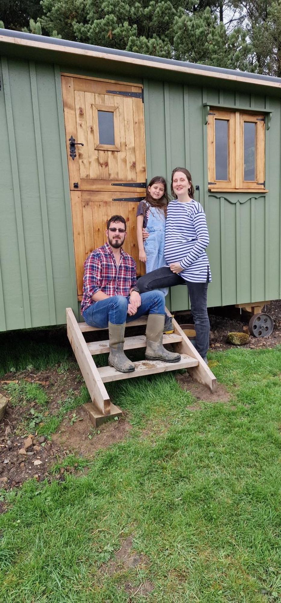 Wainstones Shepherd'S Hut Hotell Chop Gate Eksteriør bilde