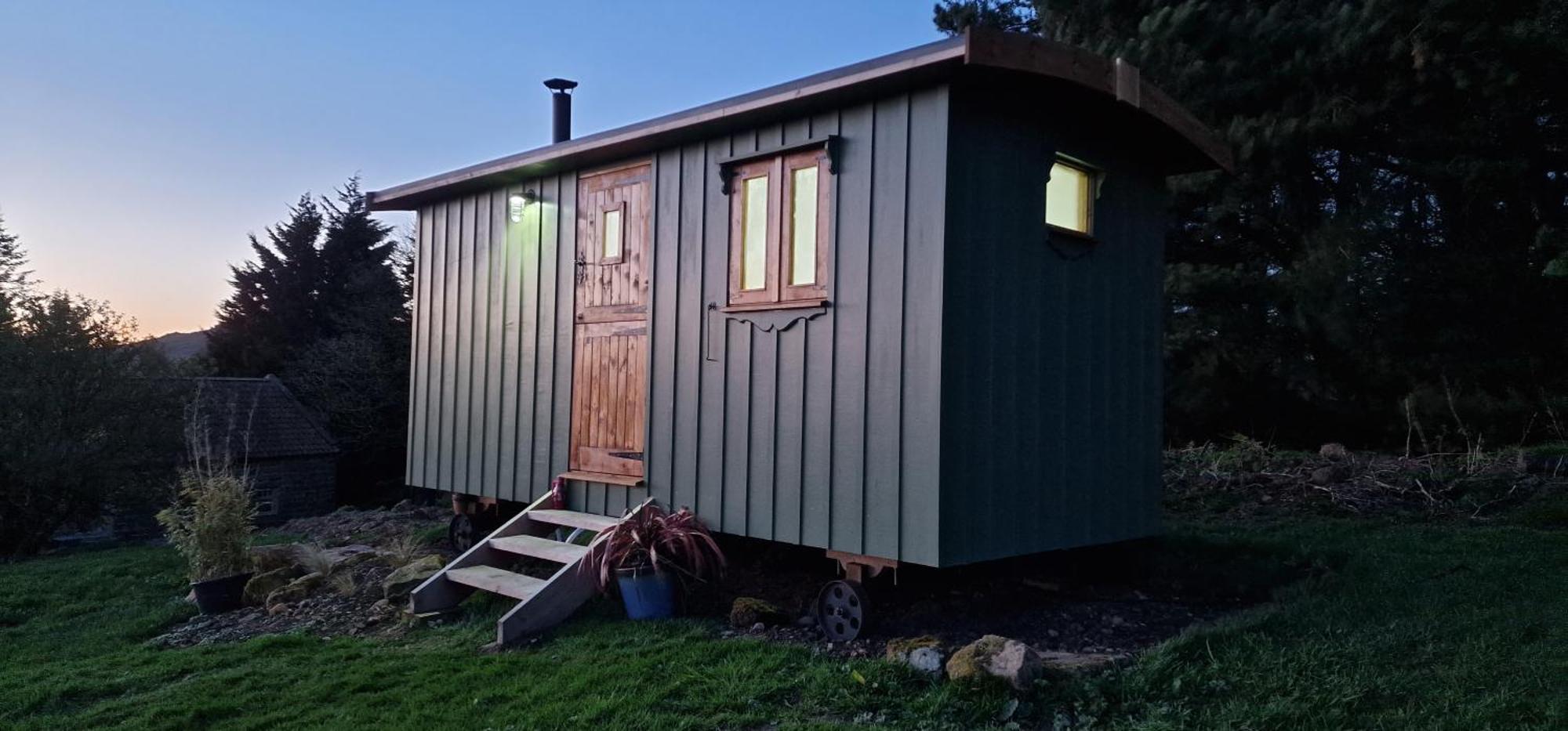 Wainstones Shepherd'S Hut Hotell Chop Gate Eksteriør bilde