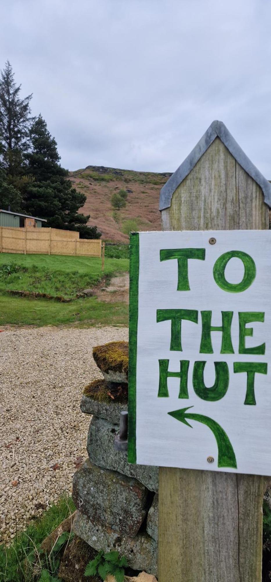 Wainstones Shepherd'S Hut Hotell Chop Gate Eksteriør bilde