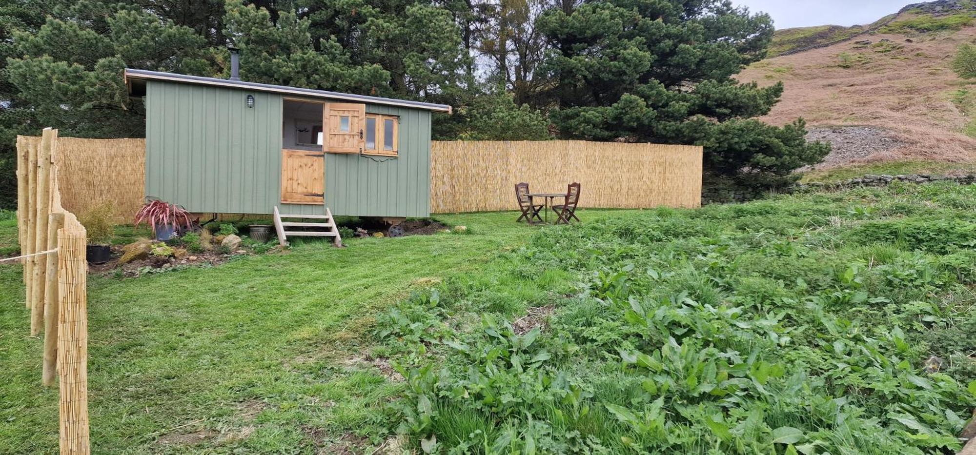 Wainstones Shepherd'S Hut Hotell Chop Gate Eksteriør bilde