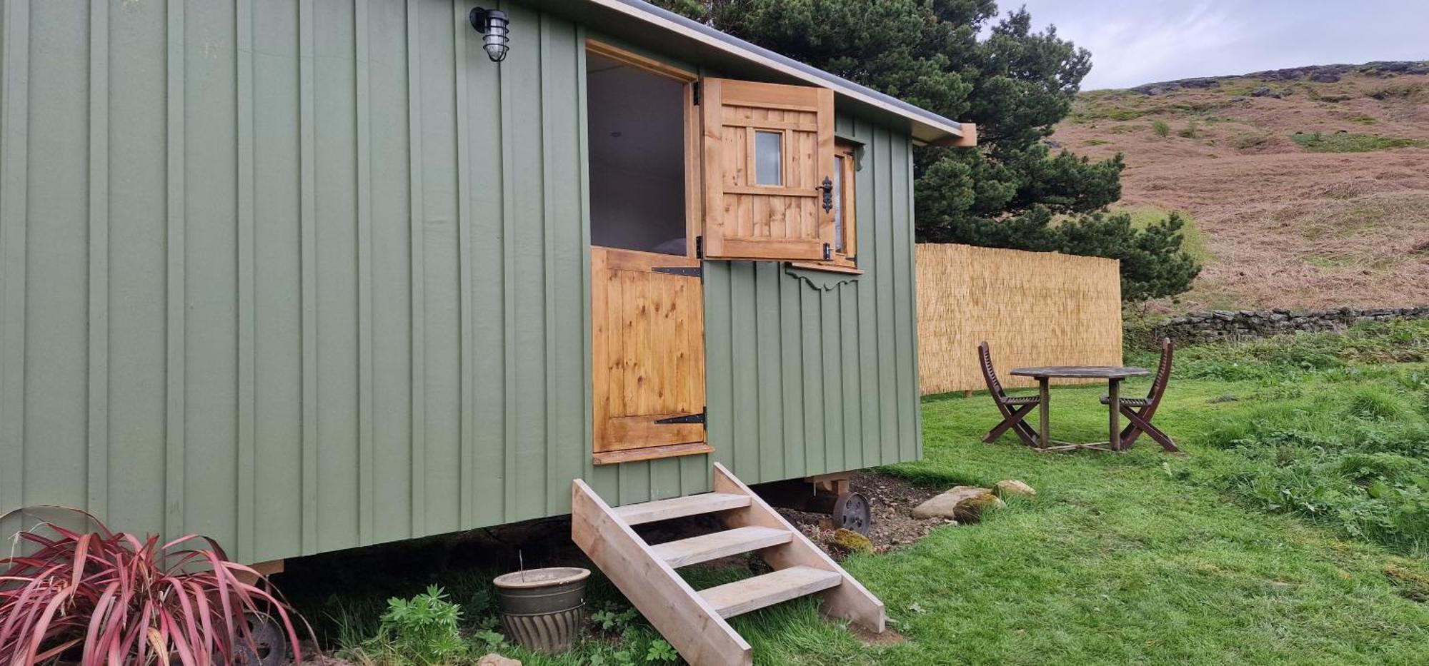 Wainstones Shepherd'S Hut Hotell Chop Gate Eksteriør bilde