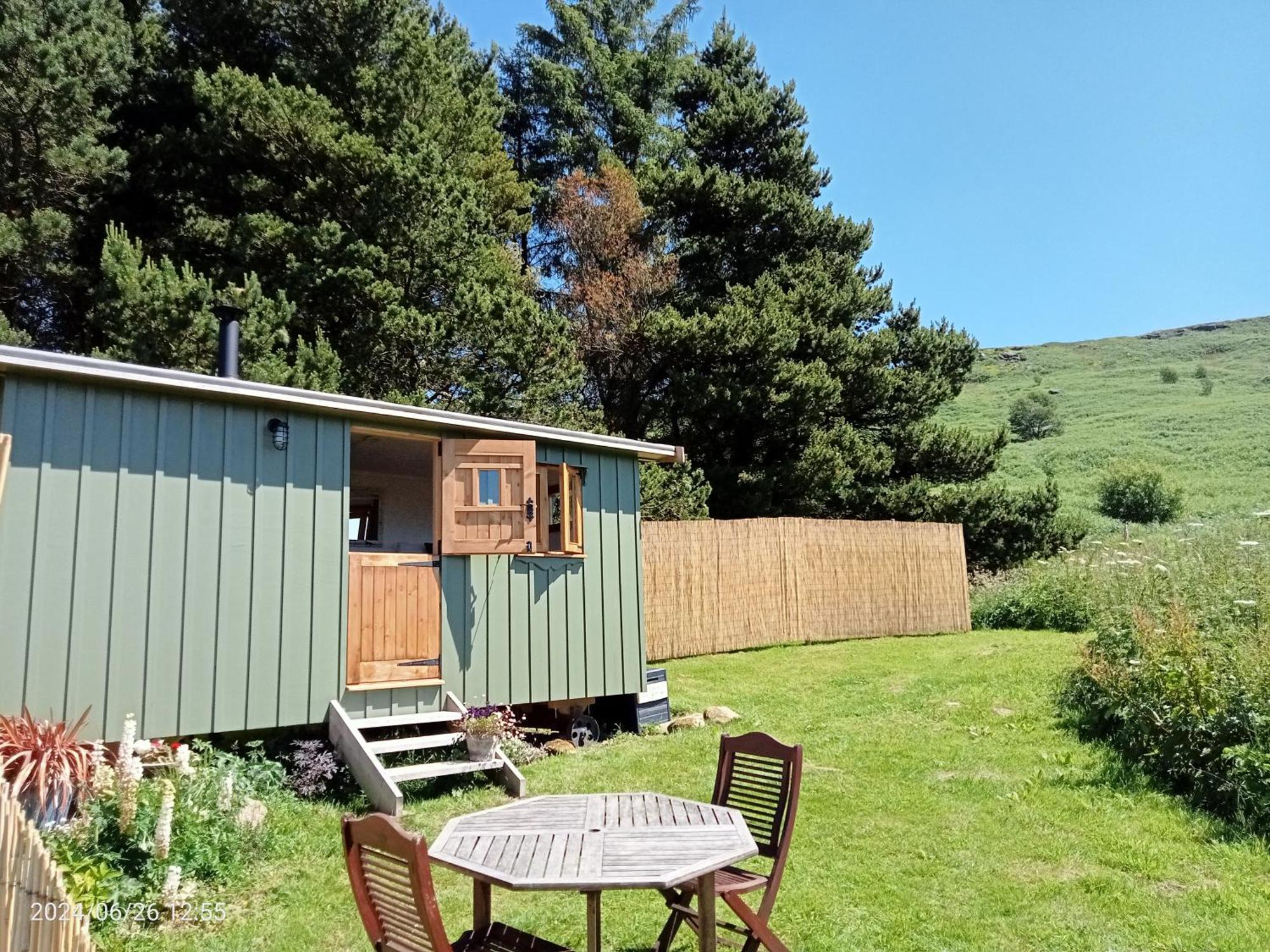 Wainstones Shepherd'S Hut Hotell Chop Gate Eksteriør bilde